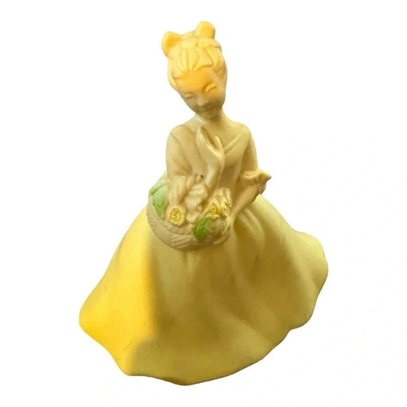 Vintage AVON "Flower Maiden" Glass Perfume Bottle 1974 - Picture 2 of 10